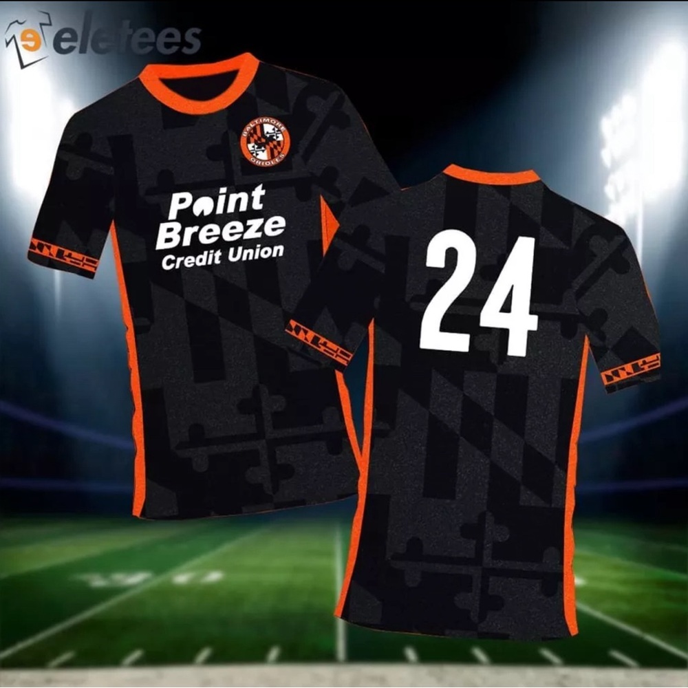 Baltimore Orioles Soccer Jersey Size XL SGA 8/24/24 2024 New In Package